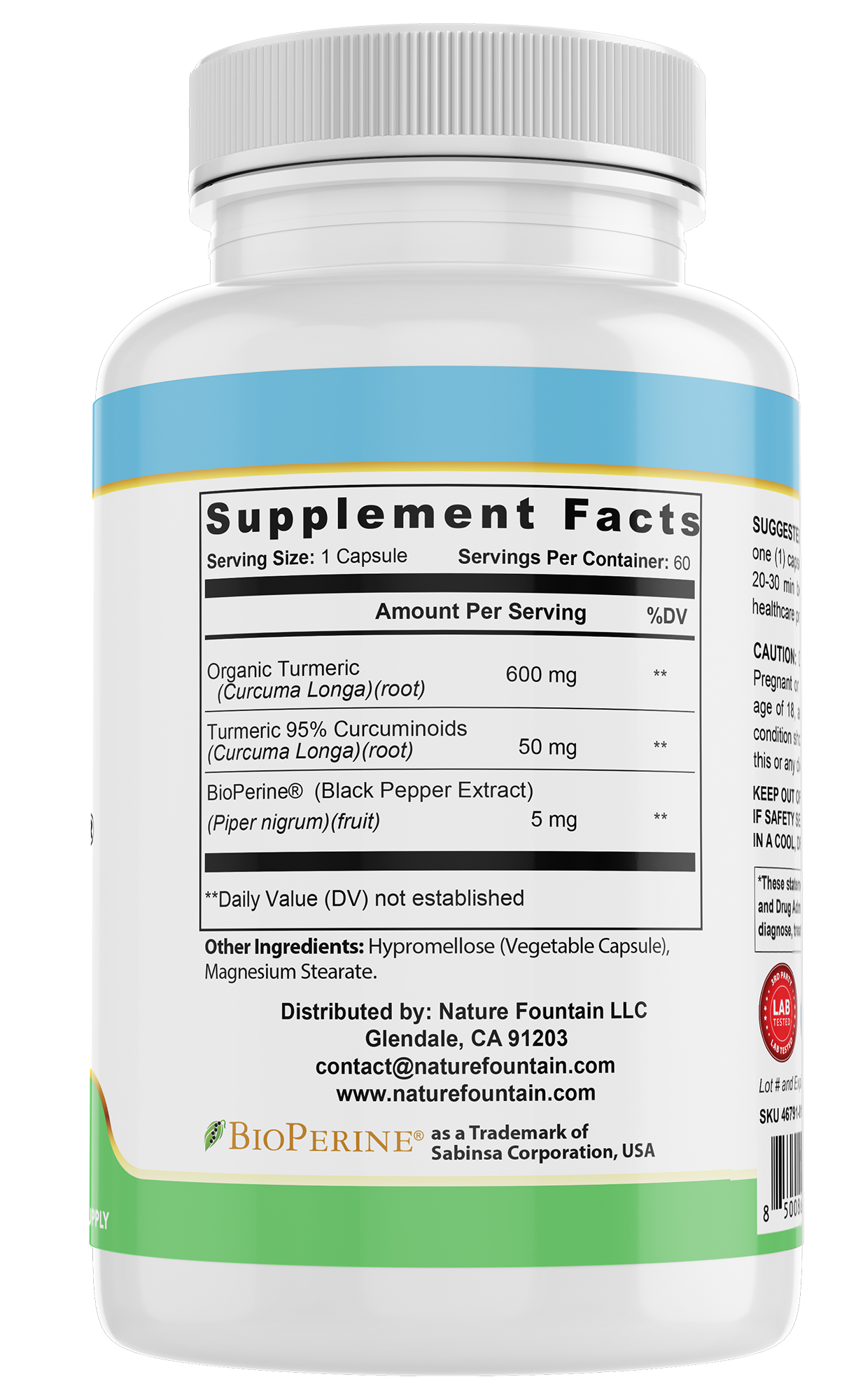 Turmeric w/Bioperine