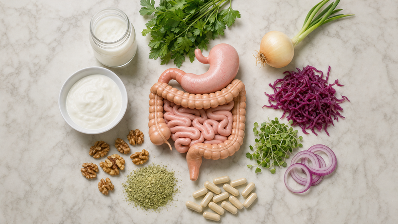 A Daily Gut-Wellness Routine with Probiotic 60 Billion CFU