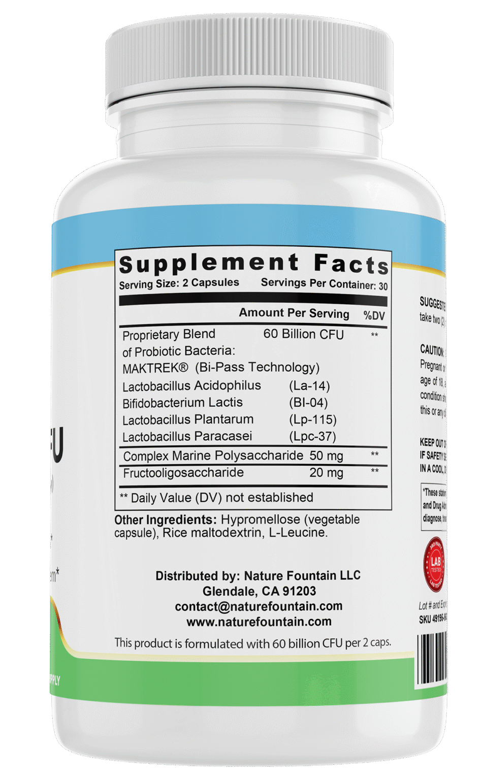 Probiotic 60 Billion