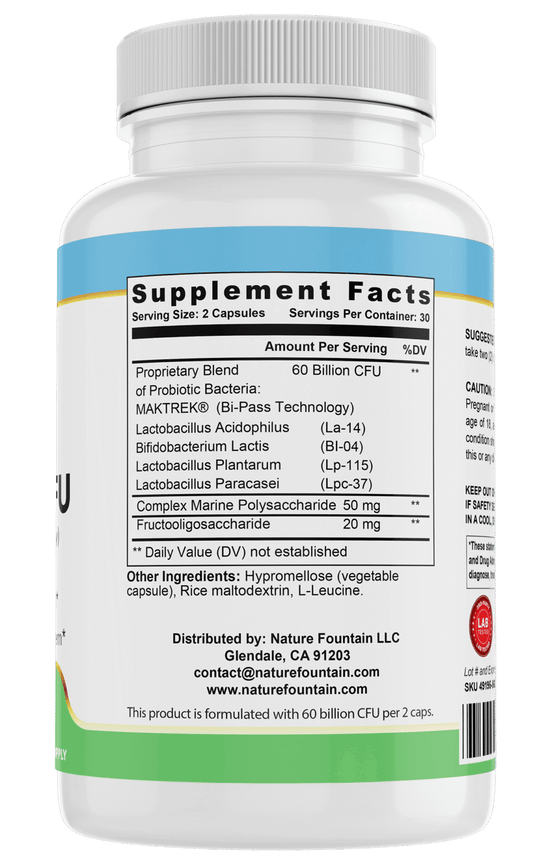 Probiotic 60 Billion