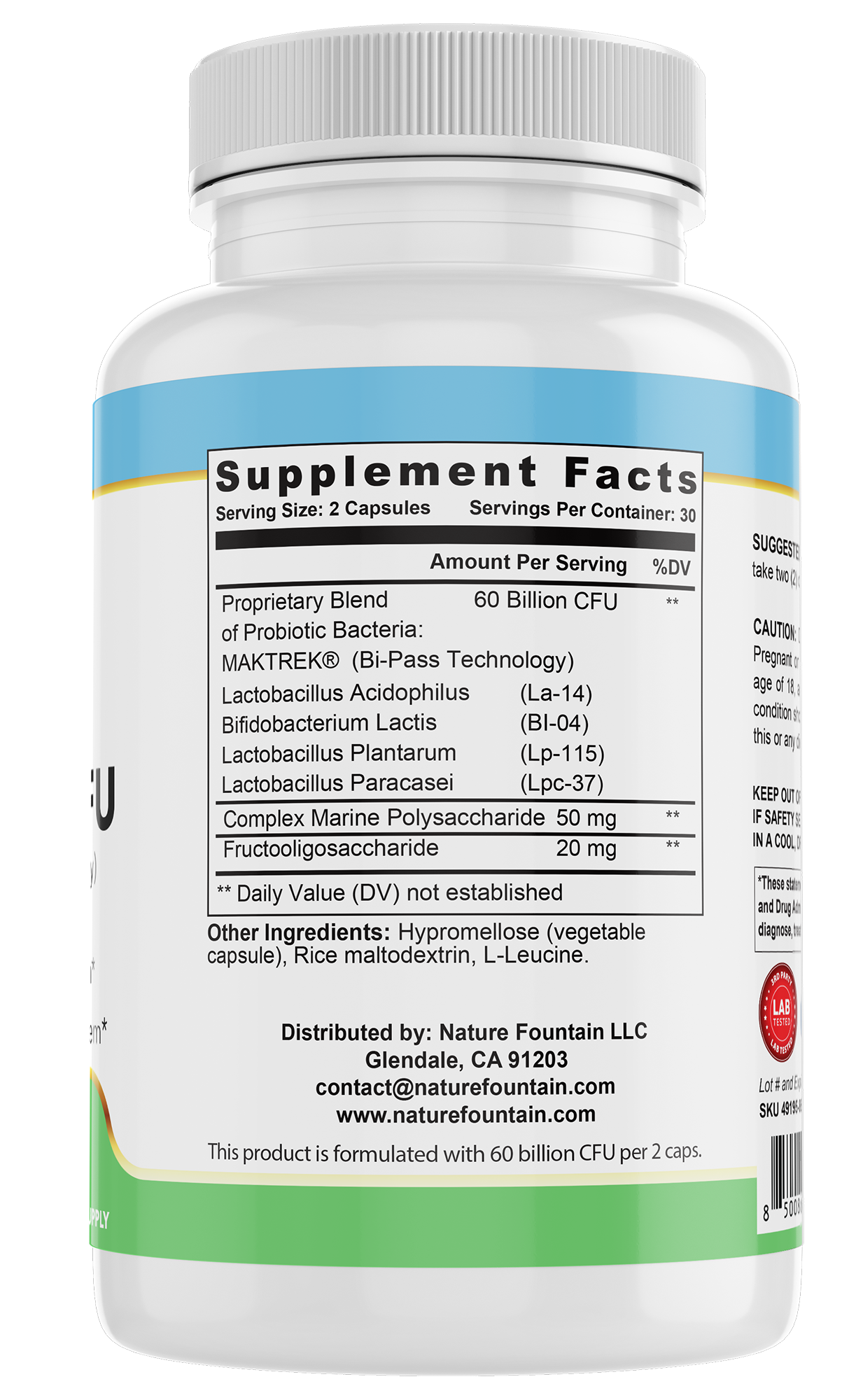 Probiotic 60 Billion