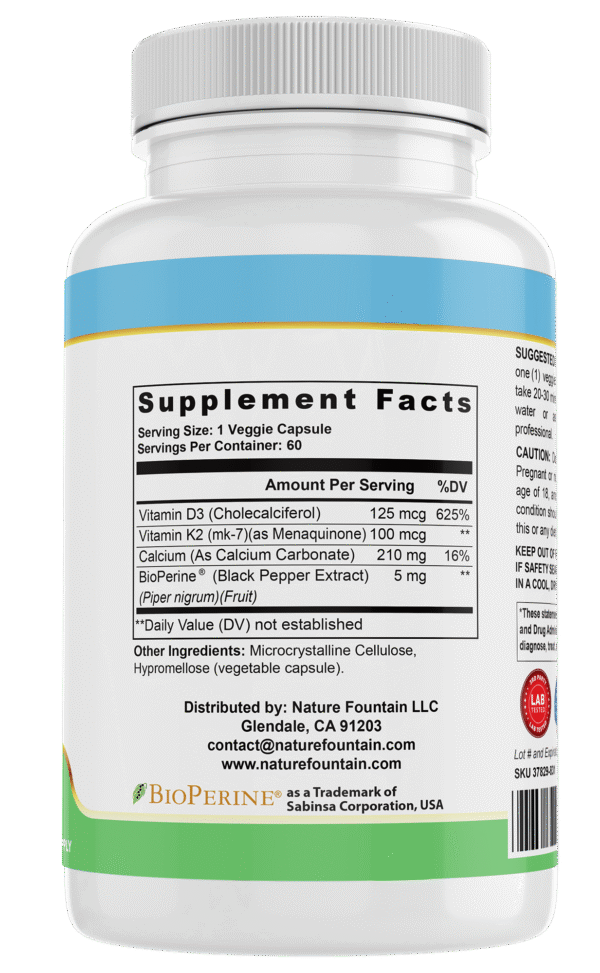 K2 +D3 Vitamins - Image 2